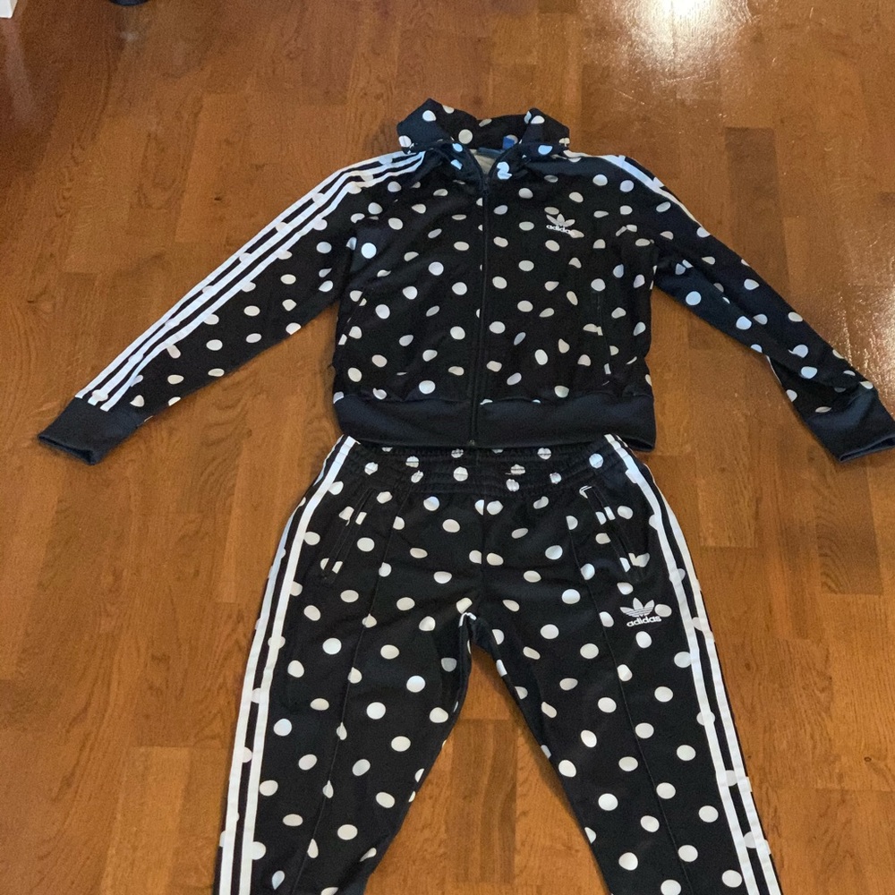 Adidas Polka Dot Tracksuit